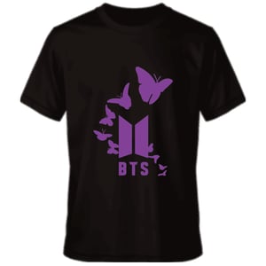 Camiseta BTS - LOGO DTF