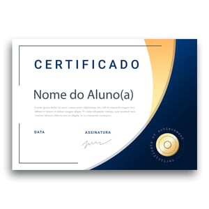 Certificados Couchê A4 Couchê 240gr A4 - 21x29,7cm 4x0 Colorido frente  Corte reto 