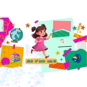 Squeeze de Alumínio Branco Infantil Tampa Azul e Rosa Personalizado