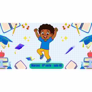 Squeeze de Alumínio Branco Infantil Tampa Rosa e Roxo Personalizado