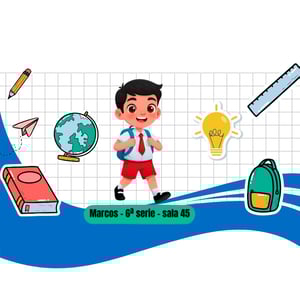 Squeeze de Alumínio Branco Infantil Tampa Verde e Azul Personalizado