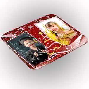 Mouse Pad Retangular Personalizado Duas Fotos - Natal Latex 19 x 23cm    Após concluir o pagamento, clique em preencher formulário para anexar seu arquivo ou escrever seu texto