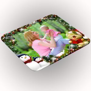 Mouse Pad Retangular Personalizado Uma Foto - Natal Gatinho Latex 19 x 23cm    Após concluir o pagamento, clique em preencher formulário para anexar seu arquivo ou escrever seu texto