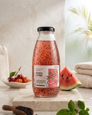 Geleia de Banho — Melancia e Pitanga  Unissex · 300ml      