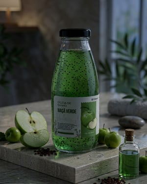 Geleia de Banho — Maçã Verde  Unissex · 300ml      