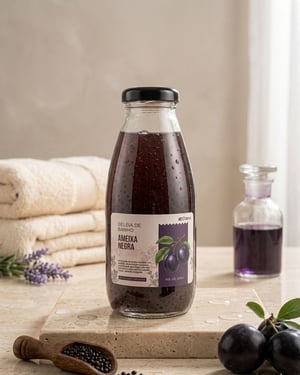 Geleia de Banho — Ameixa Negra  Unissex · 300ml      