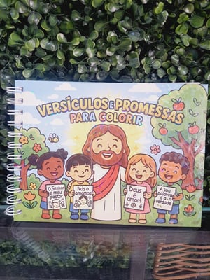 Caderno para Colorir com Jesus