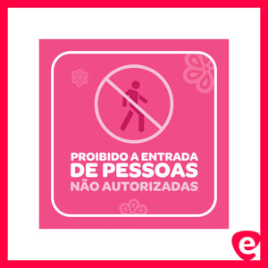 PLACAS DE SINALIZAÇÃO