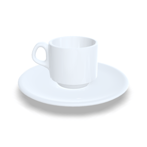 Xícara 180ml com píres