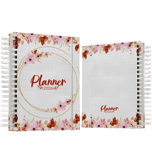 Planner com Aba - 2026