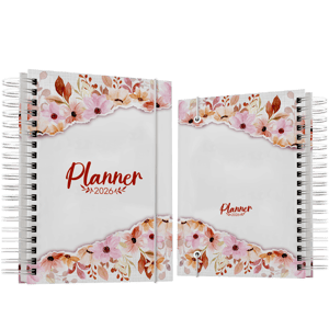 Planner com Aba - 2026