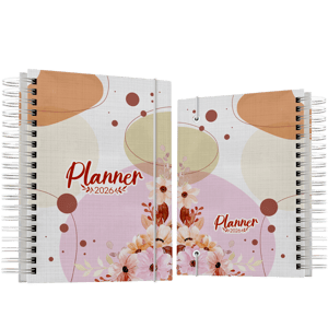 Planner com Aba - 2026