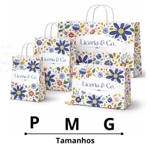 Sacola de Papel (Vertical) - M