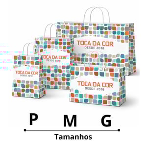 Sacola de Papel (Vertical) - P