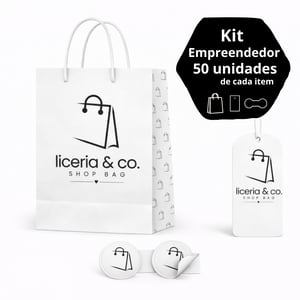 Kit Sacola Vertical - (M) com dobra