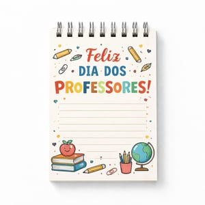 Bloquinho de Anotações A7 - Miolo Personalizado