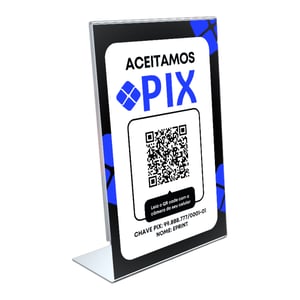 Display Formato L Adesivo Matte  4x0 Laminação brilho ou fosco Corte reto Personalizável frente e verso