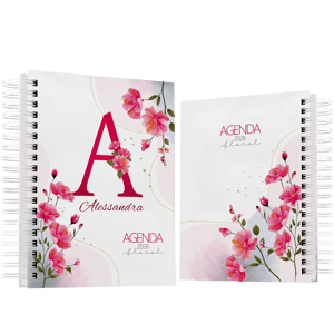 Agenda Floral - 2026    Brilho ou Fosco  