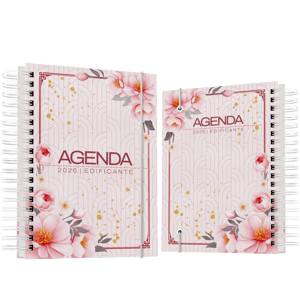 Agenda Floral Edificante - 2026    Brilho ou Fosco  