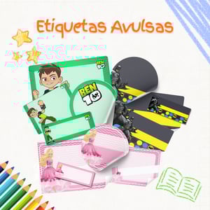 Cartela de Etiquetas Avulsas      