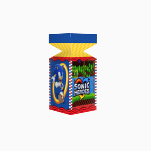 Caixinha - Modelo Meia Bala Fotográfico 230g     