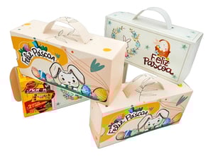 Embalagem - Maleta de Páscoa      