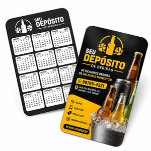 Calendário de Bolso Supremo 255g 6x9cm 4x1   