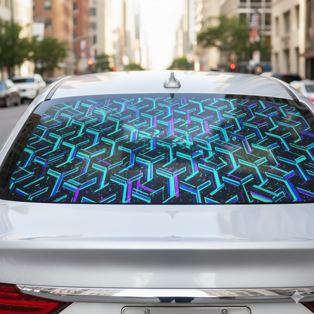 ADESIVO VINIL PERFURADO