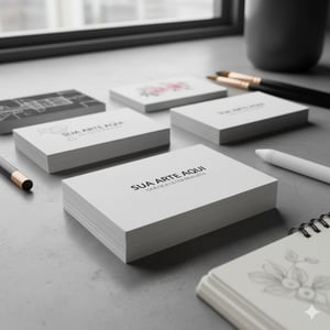 CARTÃO DE VISITA OFFSET 240g (cento)