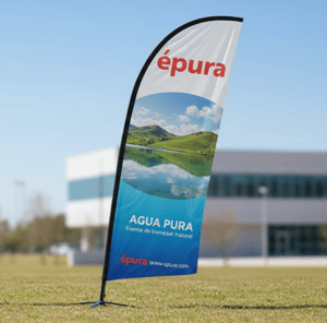 WINDBANNER     Completo (estrutura e tecido).