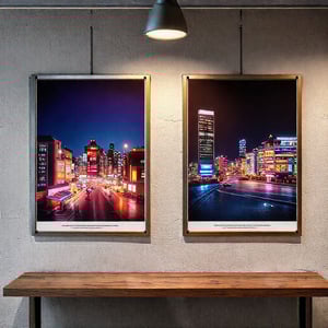 POSTER PAPEL COUCHÊ FOSCO 170G  Até 115cm de largura.   Corte Reto. Qualidade Fantástica!