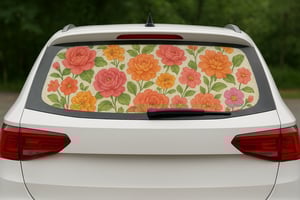 ADESIVO VINIL PERFURADO      Corte especial opcional.