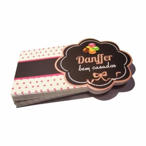 Cartão de Visita  Laminação Fosca + Verniz Localizado