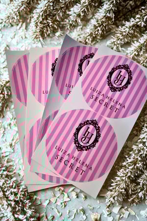 Adesivo Redondo ou Quadrado Papel Fotográfico Adesivo 10cm   Recorte eletrônico 