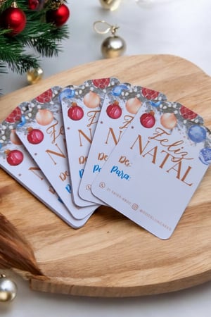 Tags para Produtos e Lembrancinhas Fotográfico 230g 4,5x8cm    