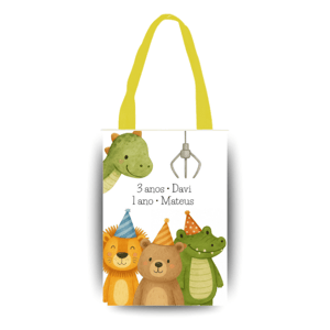 Mini Ecobag de Oxford Personalizada Oxford 19x27cm    