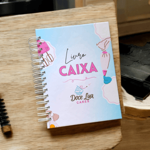 Livro Caixa Personalizado – Controle Financeiro Completo e Organizado Offset 75g A5    
