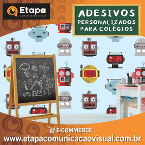 Adesivo brilho corte e contorno