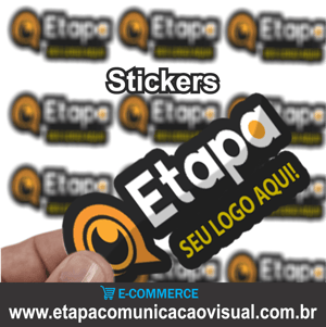 Adesivo com Corte e Contorno Milheiro Vinil Branco especificado 4x0 Brilho/fosco Com Recorte eletronico 