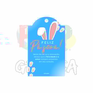 Tag Personalizada 8x5 couche 250g