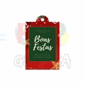 Tag Personalizada 8x5 couche 250g