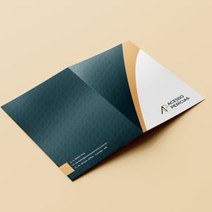 Pasta Empresarial com Bolsa interna