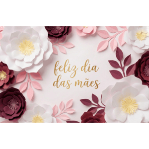 CAPA FUNDO FOTOGRÁFICO HORIZONTAL DIA DAS MÃES | TECIDO PREMIUM  | VÁRIOS MODELOS - 2.20X1.50M