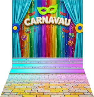 CAPA FUNDO FOTOGRÁFICO PET CARNAVAL | TECIDO PREMIUM  | VÁRIOS MODELOS. - 1.20X1.70M