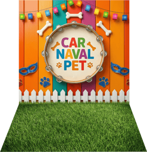 CAPA FUNDO FOTOGRÁFICO PET CARNAVAL | TECIDO PREMIUM  | VÁRIOS MODELOS. - 1.20X1.70M