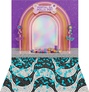 CAPA FUNDO FOTOGRÁFICO PET CARNAVAL | TECIDO PREMIUM  | VÁRIOS MODELOS. - 1.20X1.70M