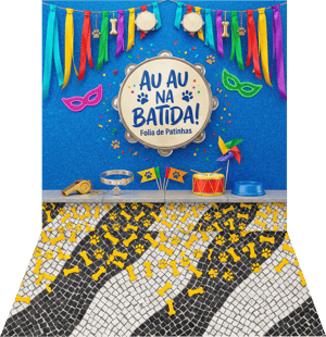 CAPA FUNDO FOTOGRÁFICO PET CARNAVAL | TECIDO PREMIUM  | VÁRIOS MODELOS. - 1.20X1.70M