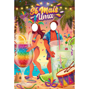 CAPA FUNDO INTERATIVO CARNAVAL | TECIDO PREMIUM  | VÁRIOS MODELOS - 1.50X2.20M