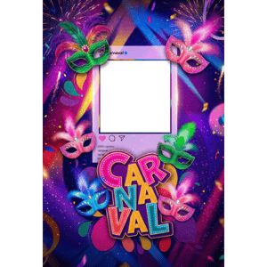 CAPA FUNDO INTERATIVO CARNAVAL | TECIDO PREMIUM  | VÁRIOS MODELOS - 1.50X2.20M