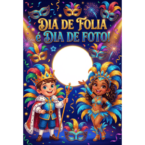 CAPA FUNDO INTERATIVO CARNAVAL | TECIDO PREMIUM  | VÁRIOS MODELOS - 1.50X2.20M